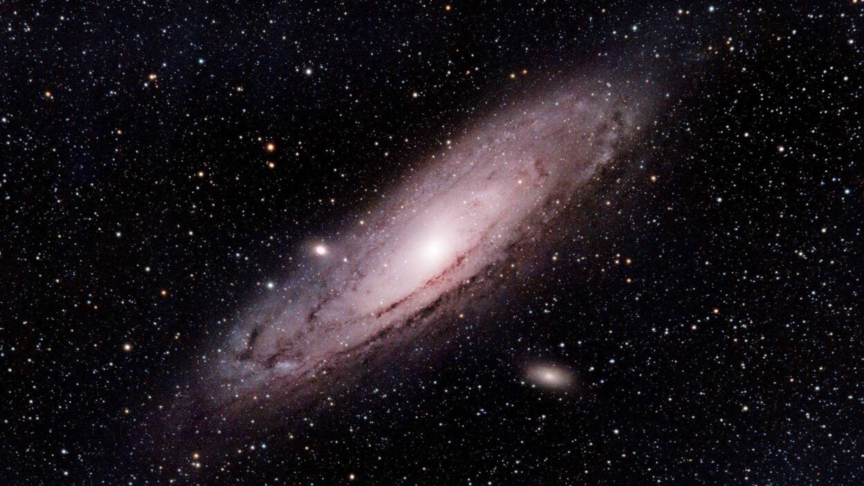 photo of the Andromeda Galaxy